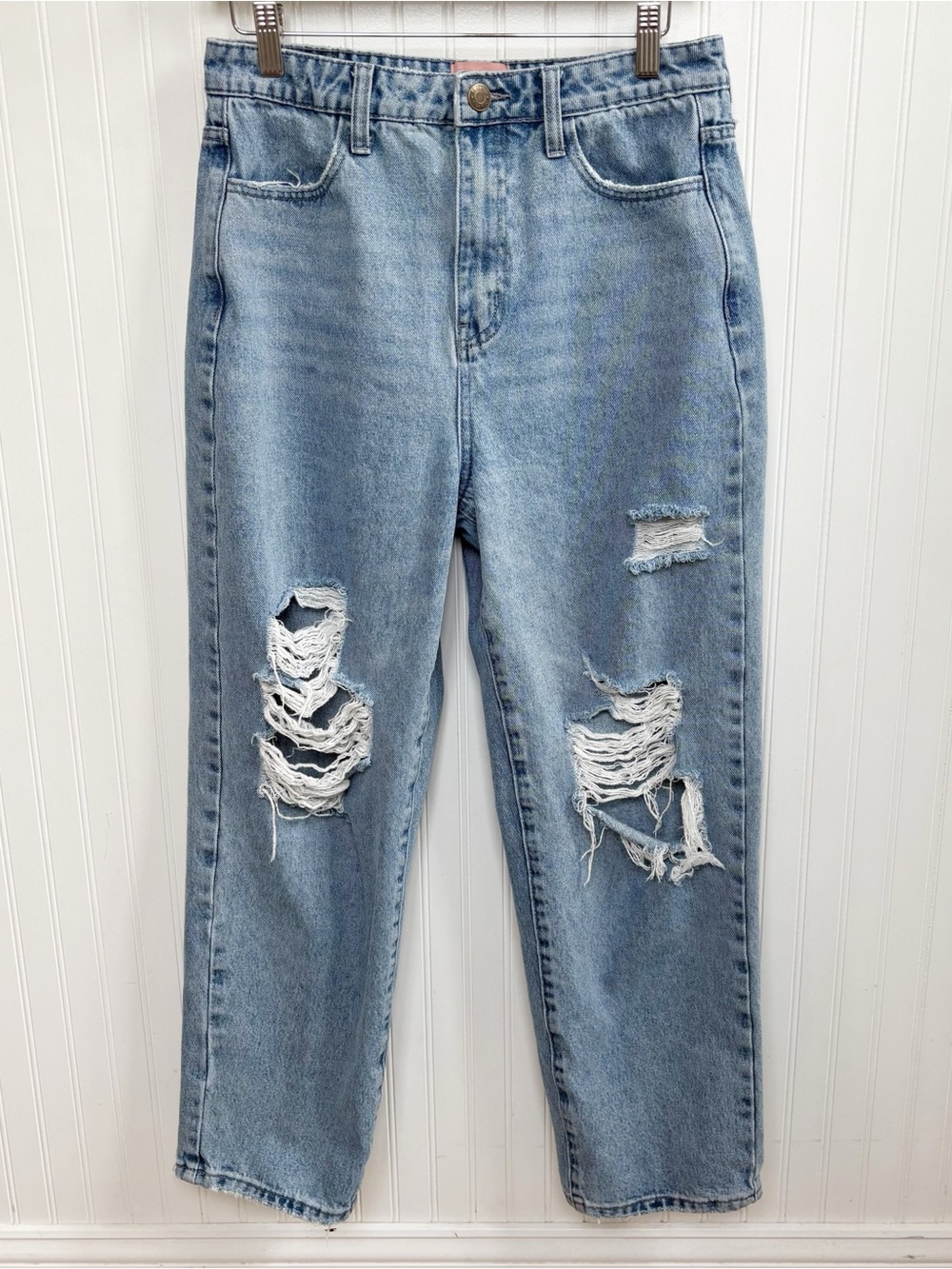 Show Me YourMumu Boston Boyfriend Distressed Jeans Vintage Blue Women’s 28